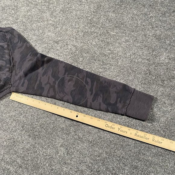 40Weft Camo Crew Neck Long Sleeve Pullover Sweatshirt Mens Small Designer - Picture 8 of 8